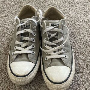 Converse Classic Gray Canvas Sneakers